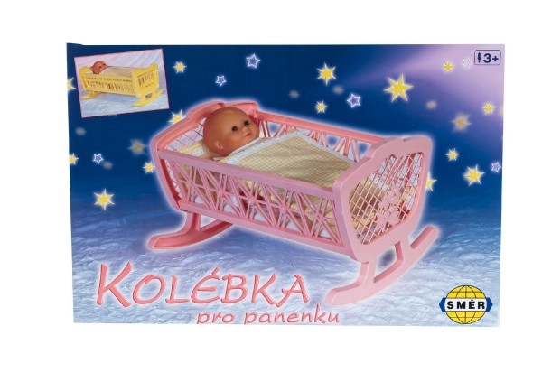 Plastic Doll Cradle