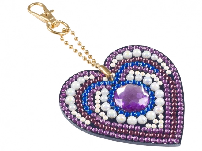 Create Your Keychain with Diamond Beads