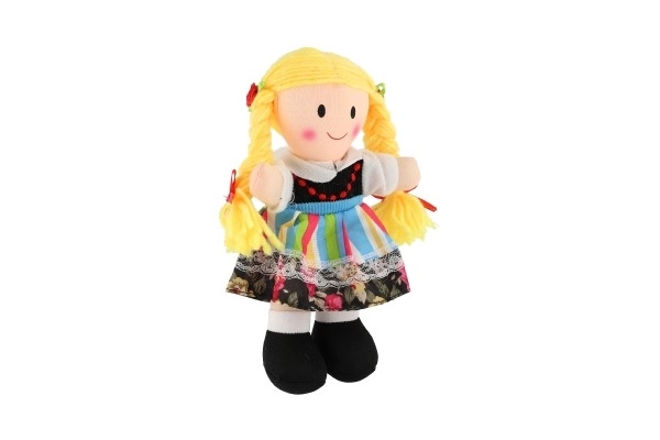 Plush Doll in Traditional Costume