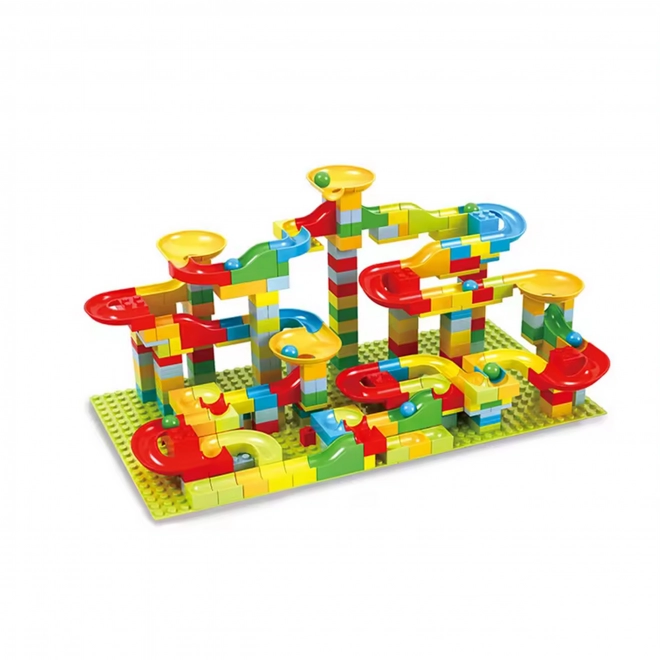 Ensemble de construction WOOPIE Piste à billes 340 pcs