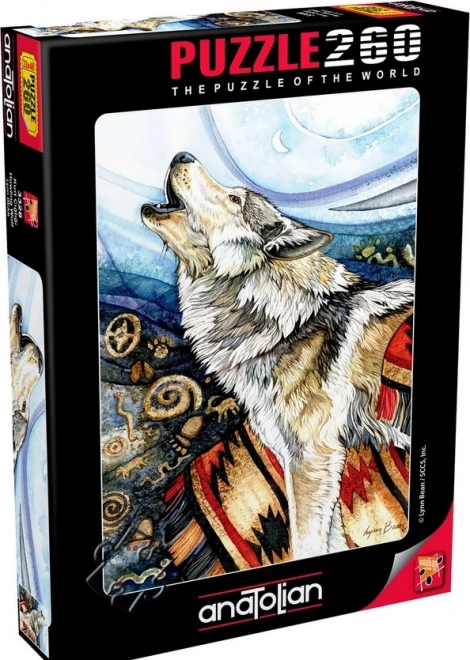 Anatolian howling wolf 260-piece puzzle