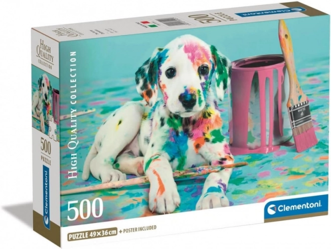 Clementoni Funny Dalmatian Puzzle 500 Pieces