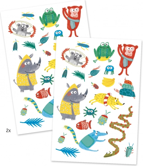 Djeco Jungle Animals Tattoos