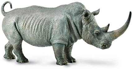 Realistic Collecta Rhinoceros Figurine