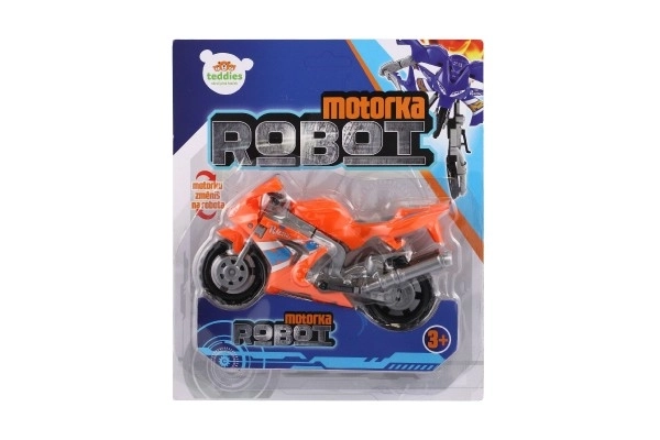 Transforming Motorcycle and Robot Toy