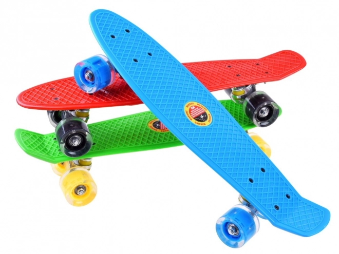 Skateboard With LED Wheels