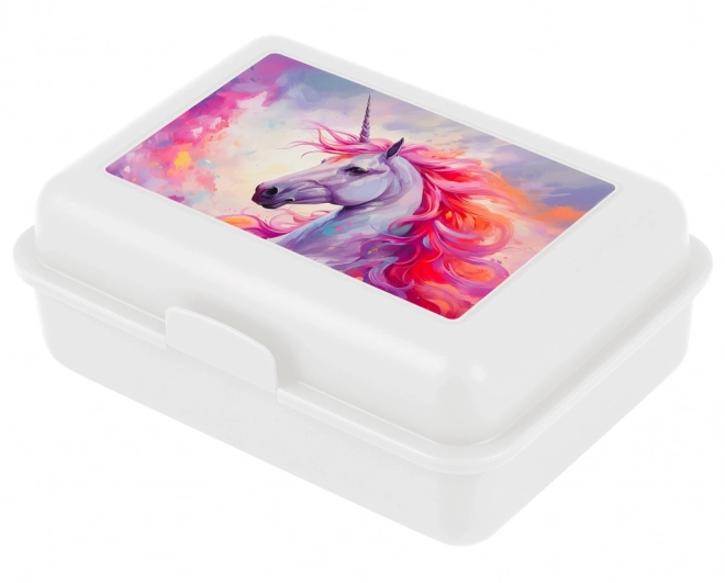 Lunch Box with Unicorn Kingdom Design