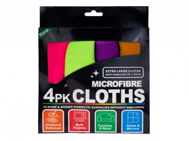 Microfiber Cleaning Cloths Set of 4