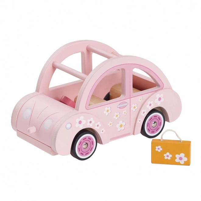 Le Toy Van Pink Retro Car