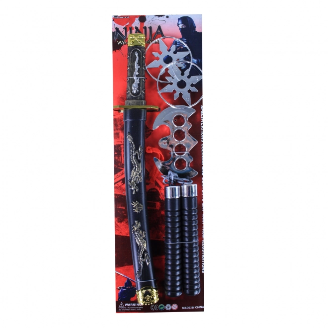 Japanese Katana Sword with Accessories