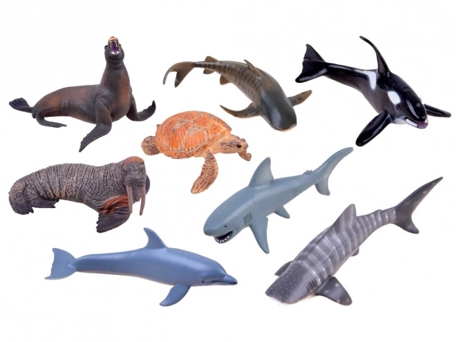 Marine Animal Figurine Set