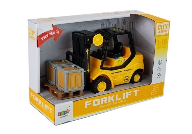 Forklift Toy with Sound and Light