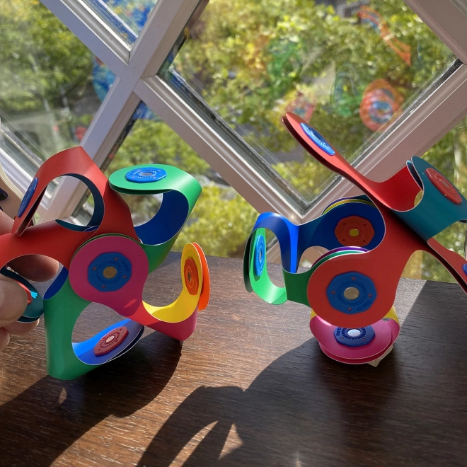 Clixo costruzione magnetica 9 pezzi