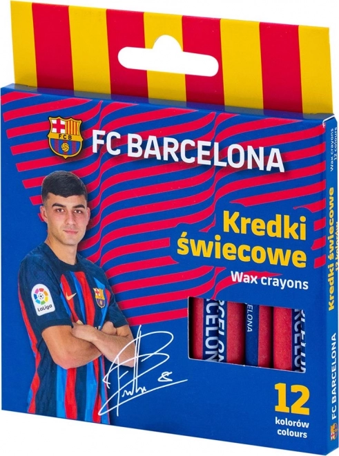 Crayons FC Barcelona Set