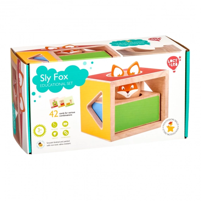 Clever Fox Wooden Puzzle Game