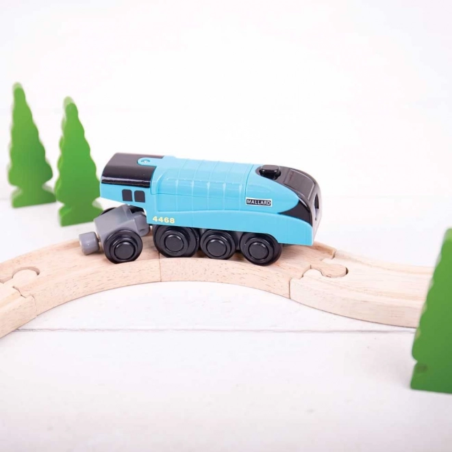 Electric Locomotive Mallard Blue