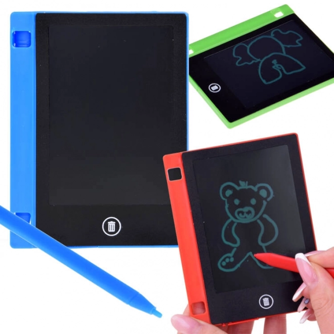 Mini Drawing Tablet with Stylus for Kids