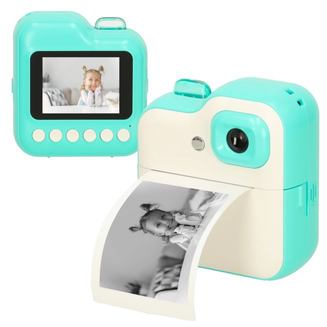 Instant Green Thermal Printer Camera