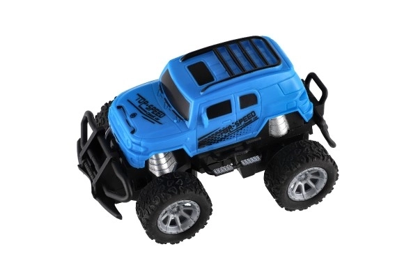 RC Mini Truck with Lights - Blue