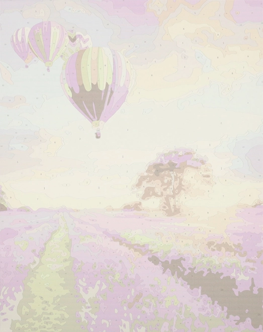 Paint by Numbers Lavender Field Canvas