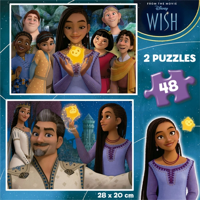 Educa Puzzle Wish 2x48 Pieces