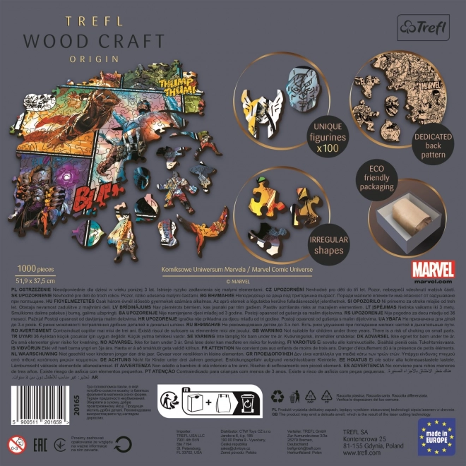 Trefl Marvel Avengers Woodcraft Puzzle