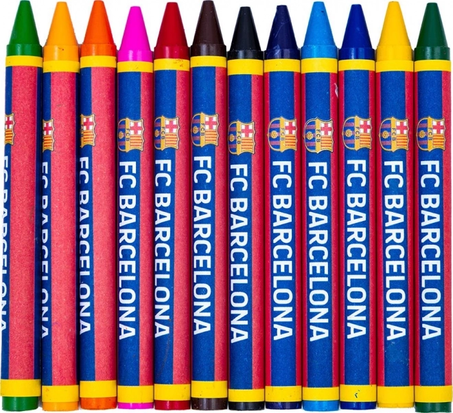 Crayons FC Barcelona Set