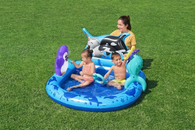 Inflatable Adventure Playground Pool Sea Expedition for Kids 2+