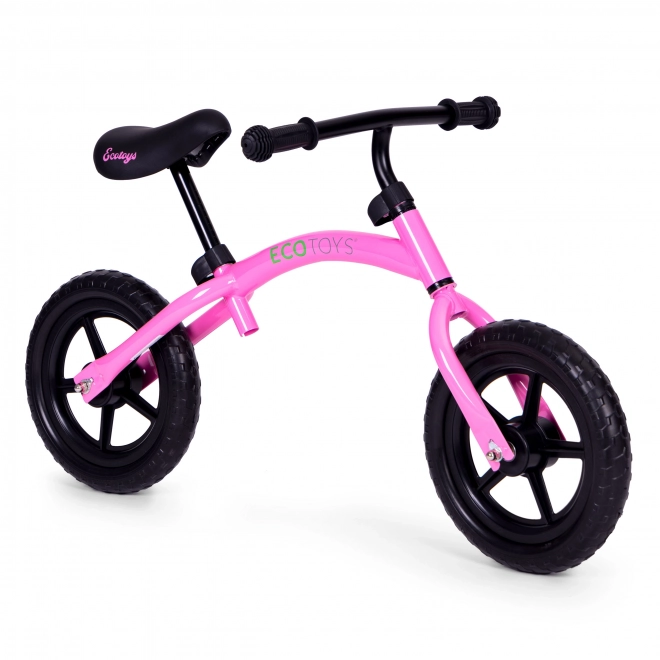 Children's Balance Bike with EVA Wheels - Pink