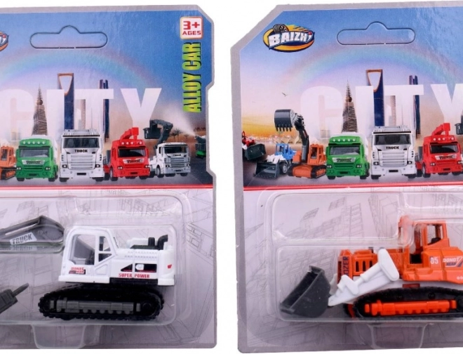 Construction Vehicle Set - 6 Types