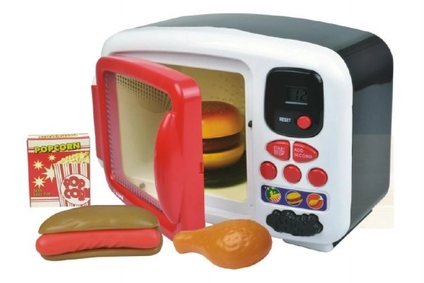 Electronic Plastic Microwave with Accessories