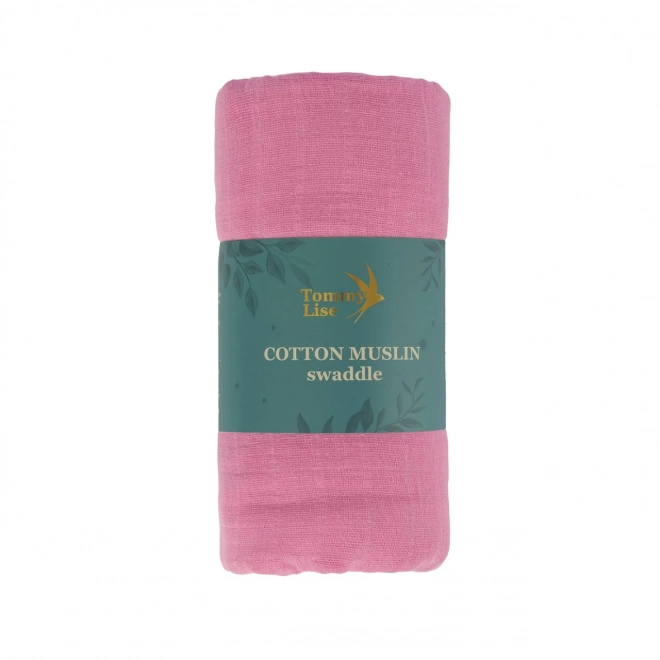 Tommy Lise Cotton Muslin Cloth Rosy Blush