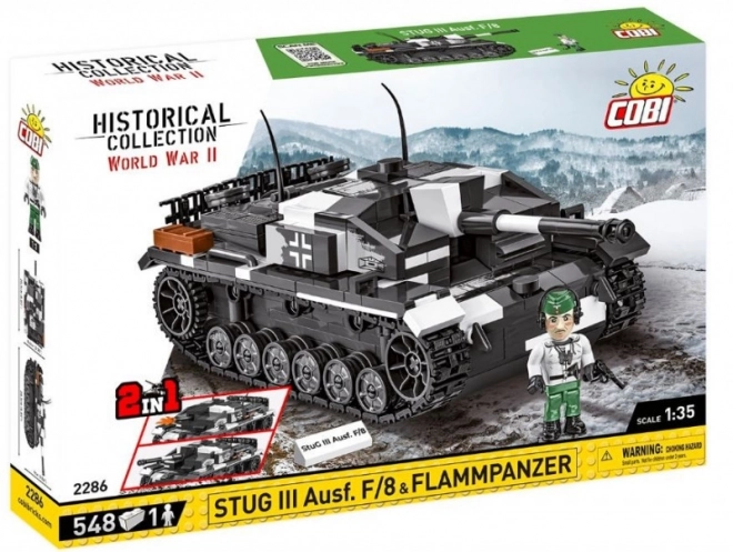 Stug III And Flammpanzer Building Blocks Set