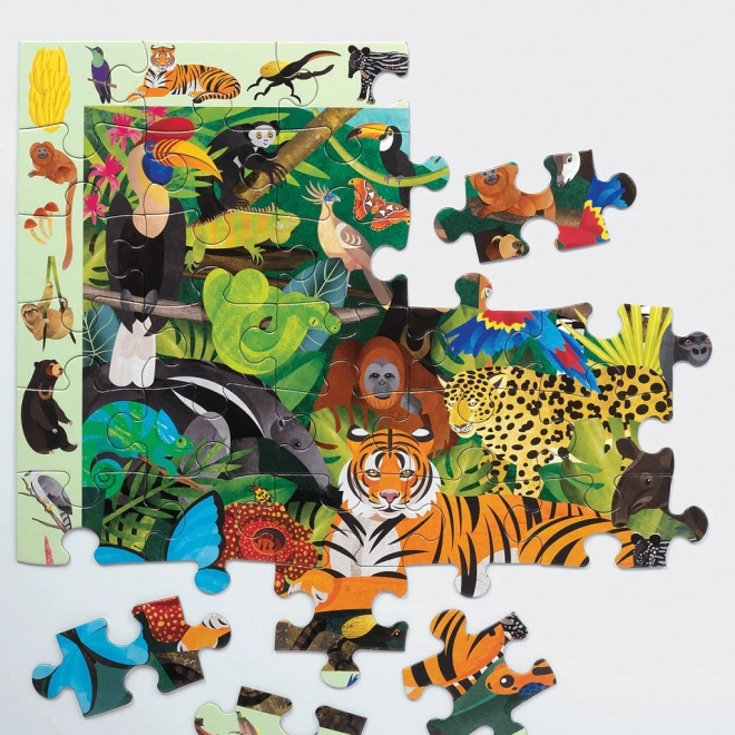 Mudpuppy Jungle Search Puzzle