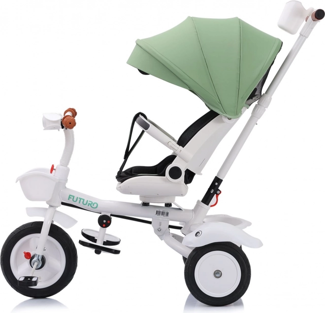 Chipolino Tricycle with Canopy Futuro 2-in-1 Green