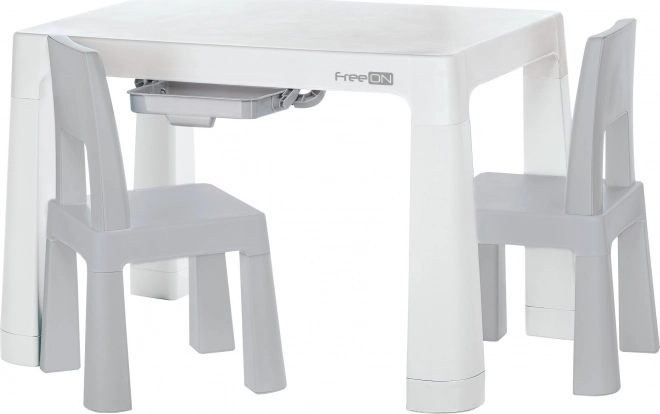 Freeon Plastic Table with Chairs Neo