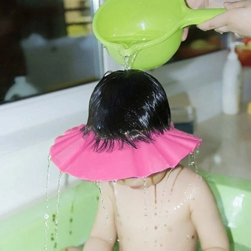 Baby Bath Visor - Pink