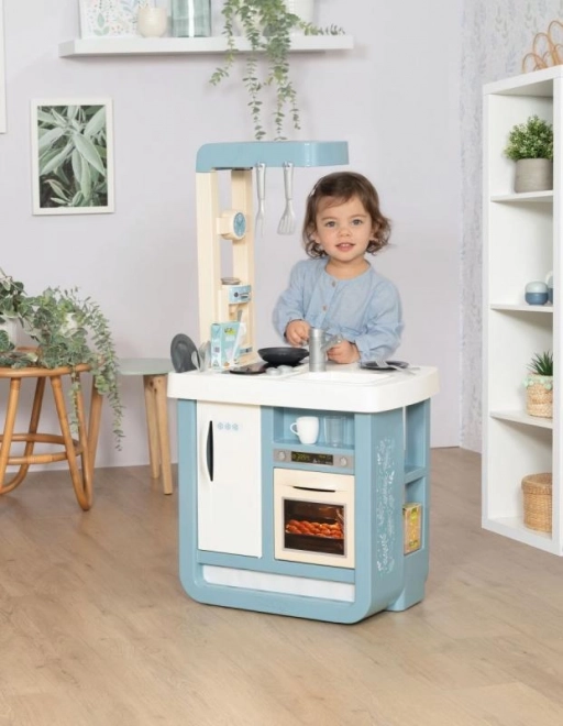 Bon Appetit Electronic Kitchen Set in Blue-White