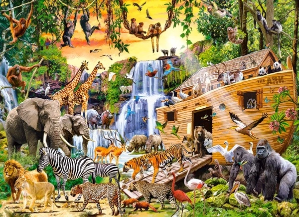 Wild Animals Ark Puzzle 300 Pieces
