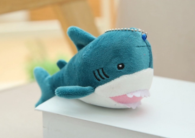 Plush Shark Keychain