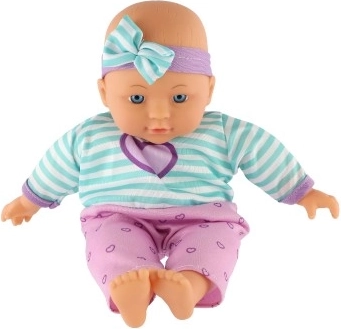 Kleurige outfit met strik