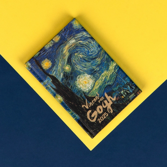 Weekly Magnetic Diary Van Gogh Design 2025