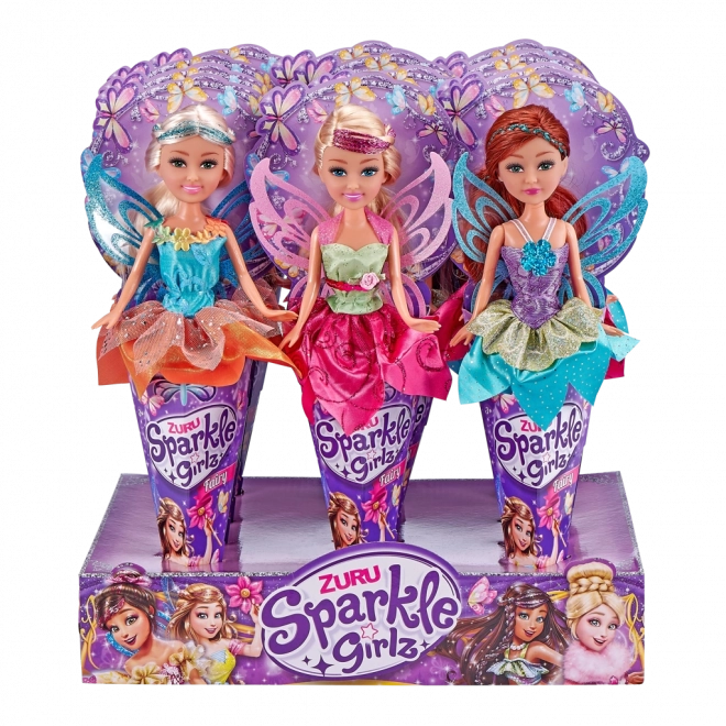 Fairy Sparkle Girlz Doll with Wings