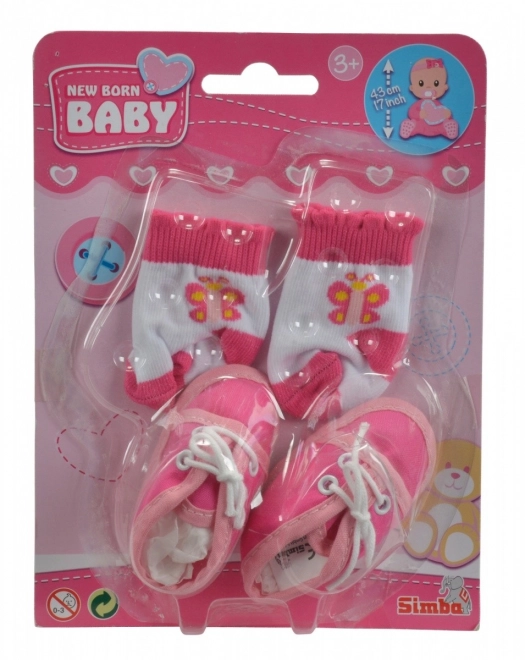 Newborn Baby Shoes and Socks Set