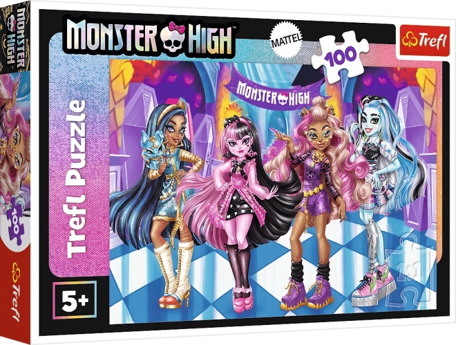 Scary Friends Monster High Puzzle