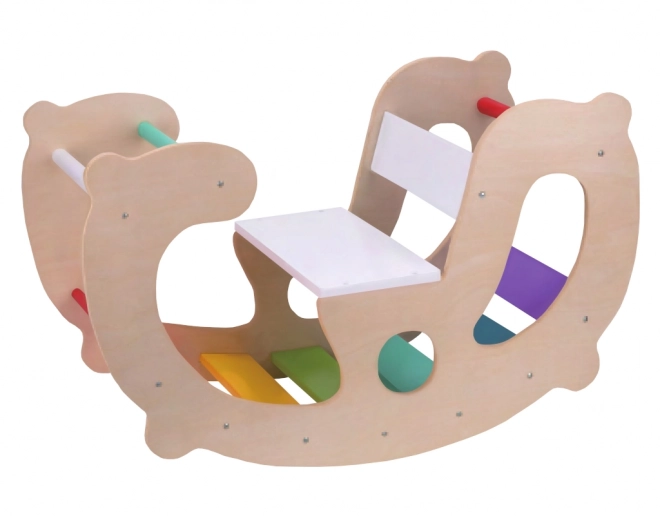 Montessori 2-in-1 Swing with Slide