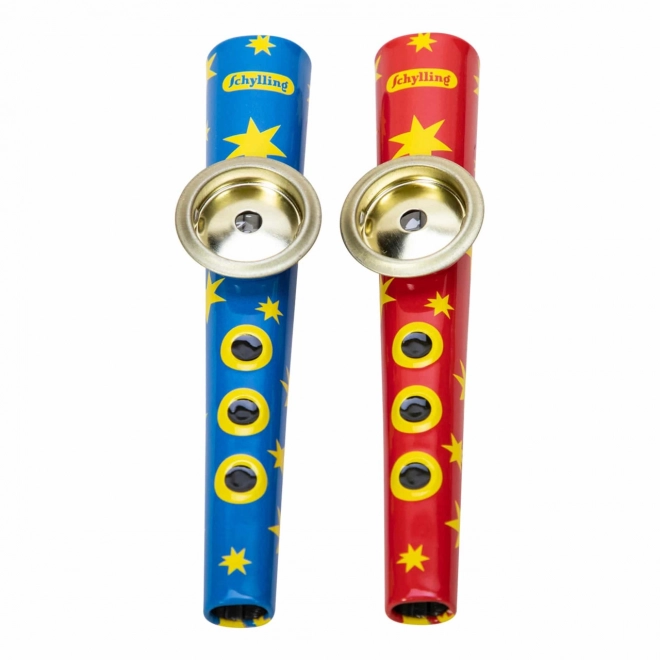 Schylling Classic Metal Kazoo Blue