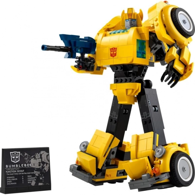 Lego Icons Transformers Bumblebee Model