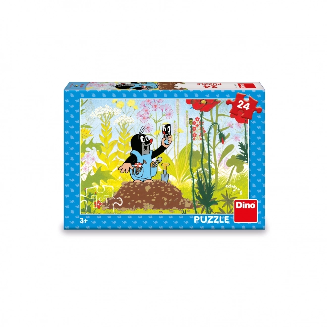 Puzzle Little Mole in Trousers 24 Pieces