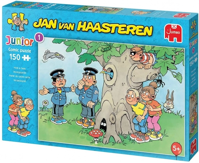 Jumbo Puzzle Jan van Haasteren Hide and Seek 150 Pieces